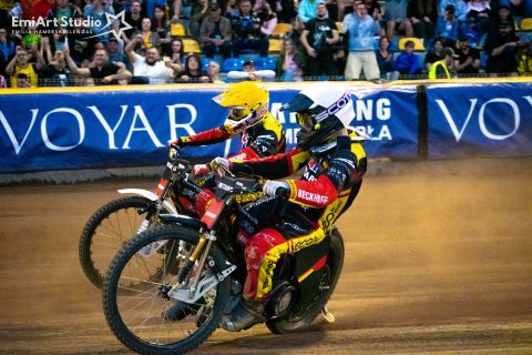 Sparta Wrocław wygrała, ale GKM kapitalnie walczył. Niełapalny Łaguta [RELACJA]