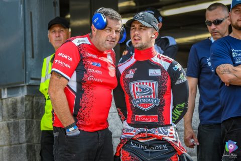 Wiktor Jasiński, zawodnik Arged Malesa Ostrów po najlepszym meczu w sezonie