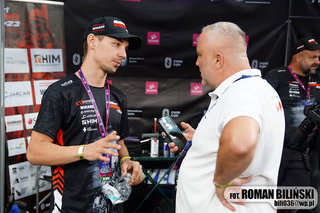 Robert Chmiel odnajduje się na zapleczu Ekstraligi! 3 Orzeł Łódź Robert Chmiel