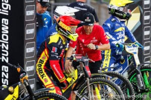 Artiom Łaguta po meczu Sparta Wrocław Falubaz