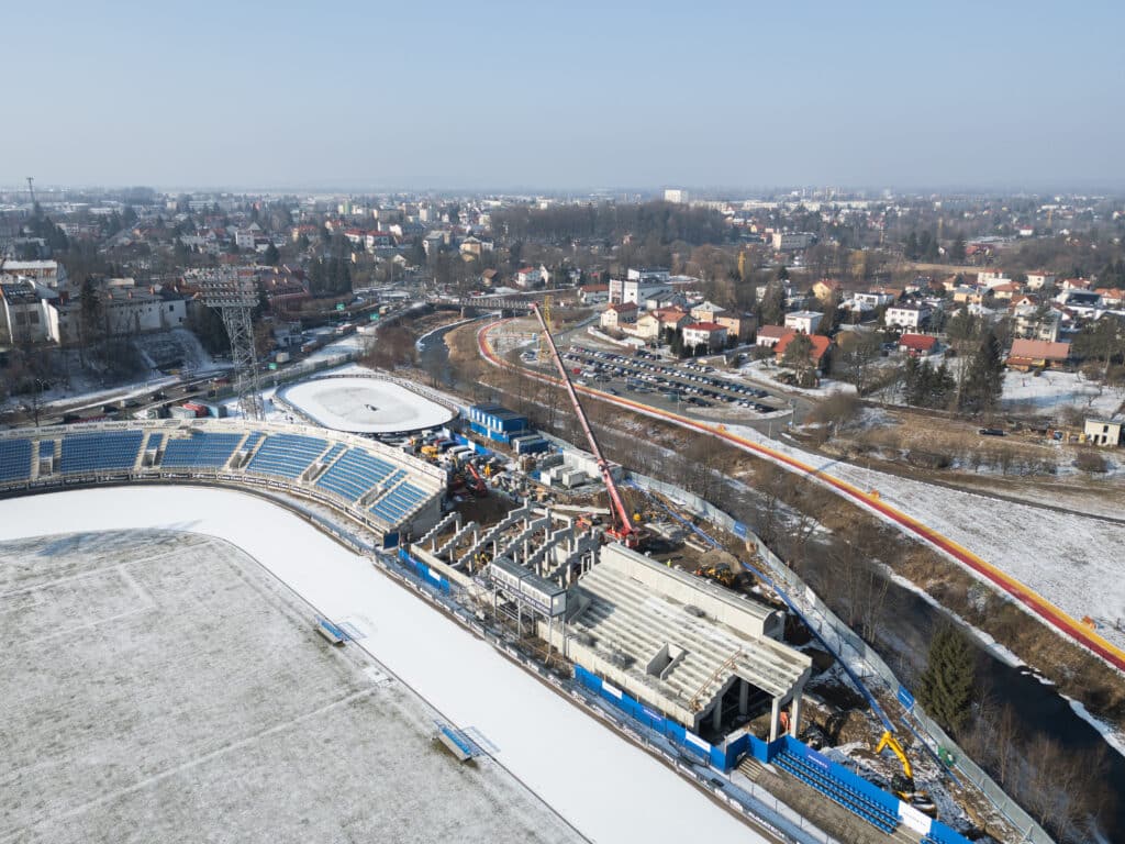 Najnowsze zdjęcia z budowy stadionu Cellfast Wilki Krosno! Ależ to będzie piękny stadion 4 DJI 0460