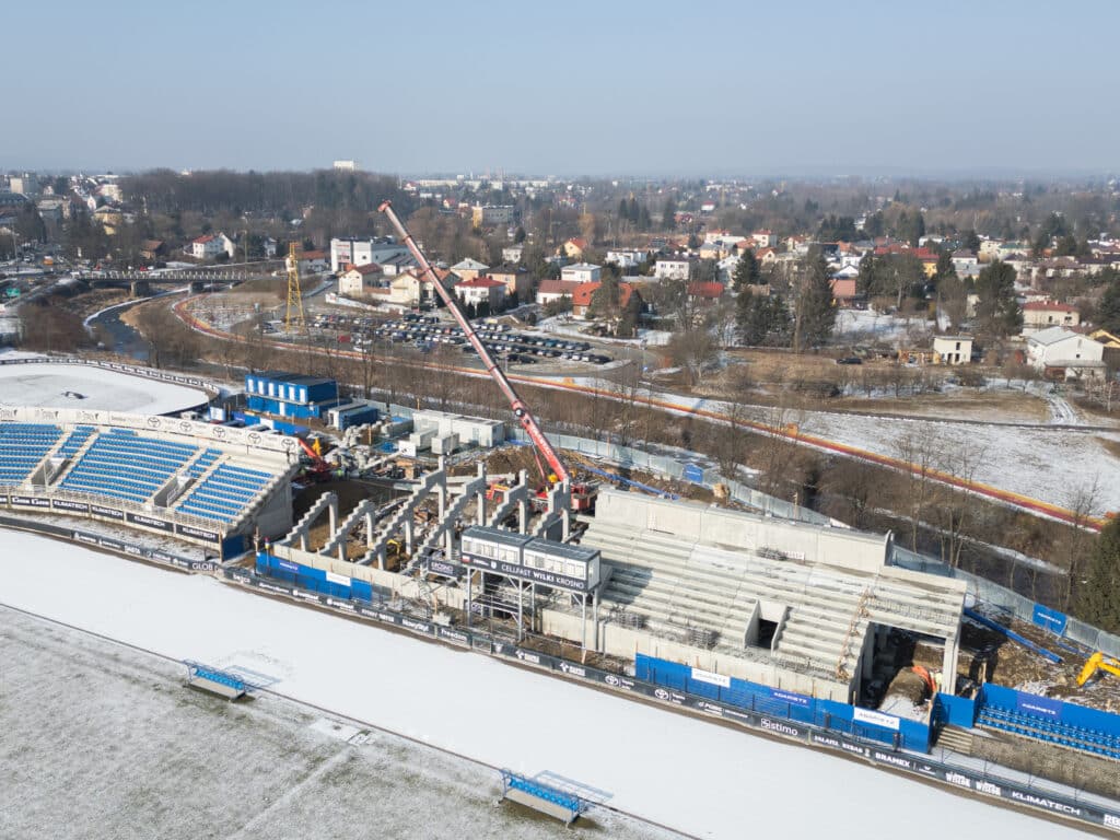 Najnowsze zdjęcia z budowy stadionu Cellfast Wilki Krosno! Ależ to będzie piękny stadion 7 DJI 0463
