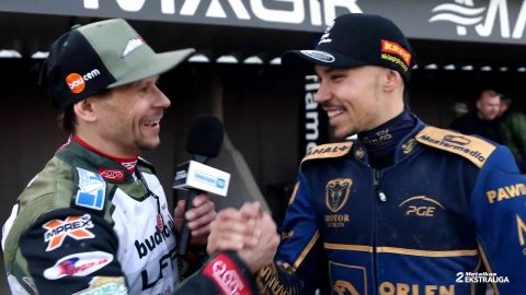 Kołodziej i Kubera z uśmiechem po sparingu! „Ja bym za tobą jechał do Lublina, a ty na stadion tutaj”