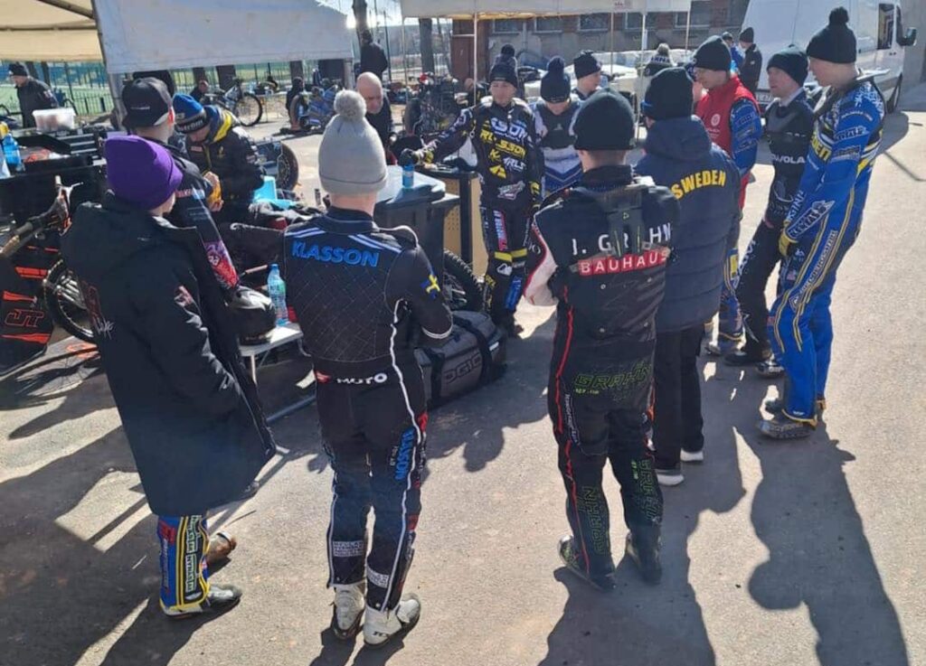 Żużel. Motocykle zawarczały na Skałce. Szwedzi odbyli zgrupowanie 2 żużel reprezentacja szwecji