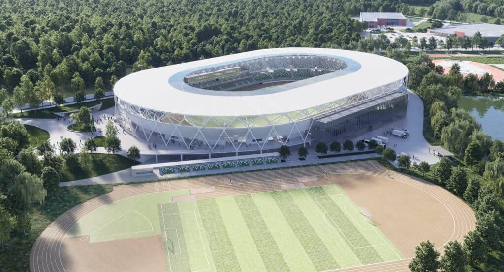 ROW Rybnik z nowym stadionem! Projekt wygląda imponująco 2 493181903 1191965332723026 7226795764968973284 n