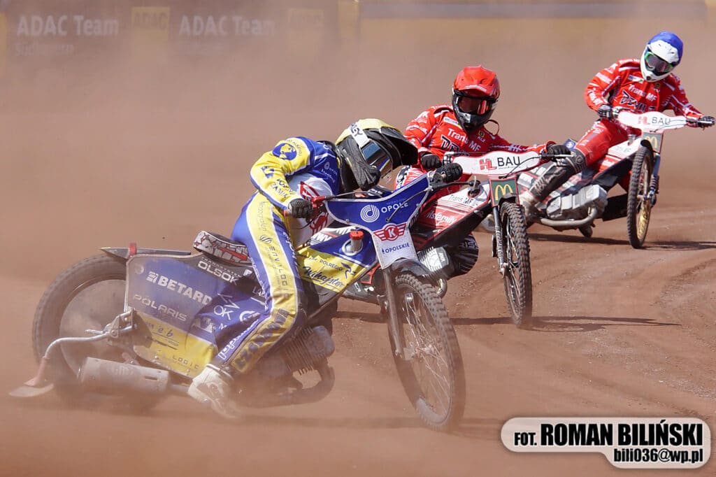 Krajowa Liga Żużlowa. Trans MF Devils lepsze od Kolejarza Opole po zaciętym meczu 3 494187571 1302044038596031 1966874273479406203 n