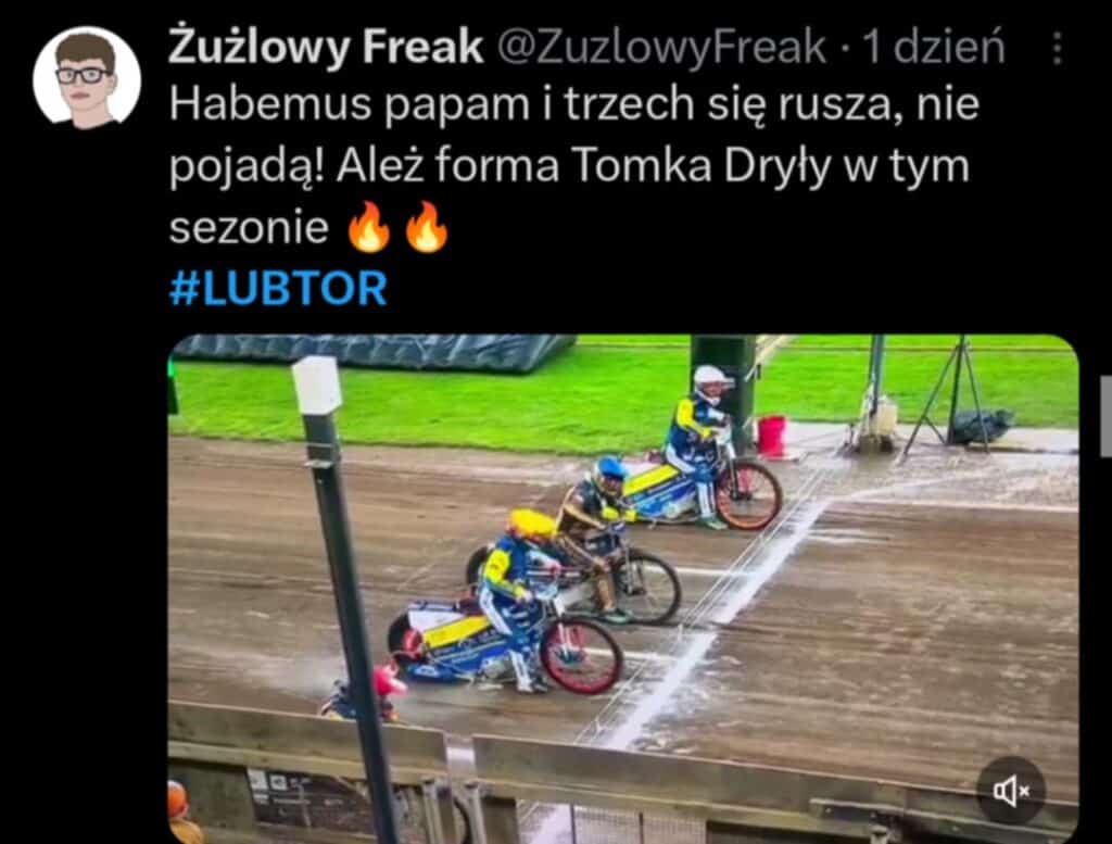 Żużel. Problemy z torem we Wrocławiu i pogrom w Grudziądzu. Najciekawsze wpisy minionego weekendu! 4 ba374003 a968 4f0e 927c 41b5f737a279