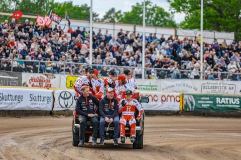 Liga szwedzka żużel. Pierwsze ćwierćfinały Bauhaus-Ligan dla gości! Deszcz storpedował mecz w Malilli