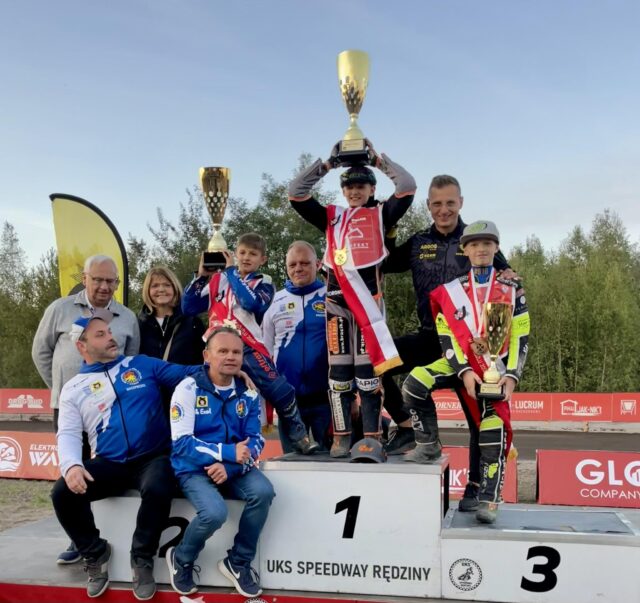 Żużel. Marcel Zwierzyński Indywidualnym Mistrzem Polski na mini żużlu!