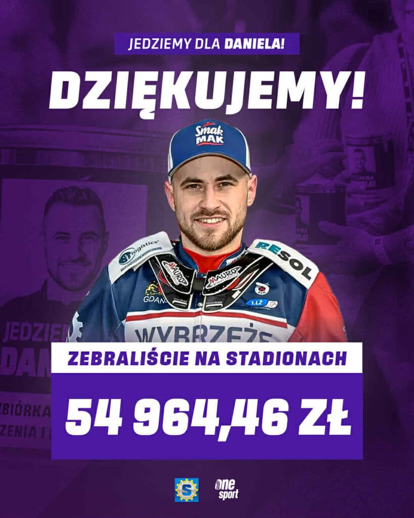 Daniel Kaczmarek walczy o powrót do sprawności. Kibice zebrali niemal 55 tysięcy złotych na leczenie 2 d52202dc 8c31 41af 8164 c5fced6bf919