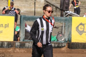 Kierowniczka startu PSŻ Poznań bez taryfy ulgowej